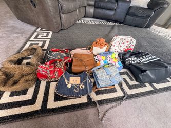 Lot of women purses different brands !!