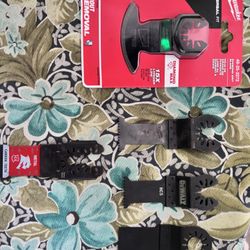 Milwaukee Dewalt Multi Tool Blades Grout Metal New 