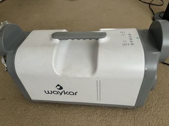Waykar THG45A 4500 BTU Portable Tent Air Conditioner Dual Hose White/Gray