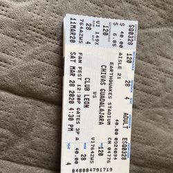Chivas Vs Leon Tickets