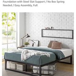 Zinus New Full Bed Frame 127$ or best Offer 