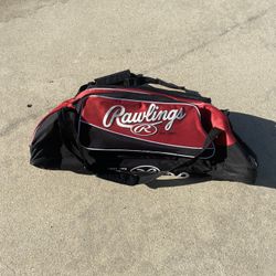 Baseball Softball Bag Bats Helmet