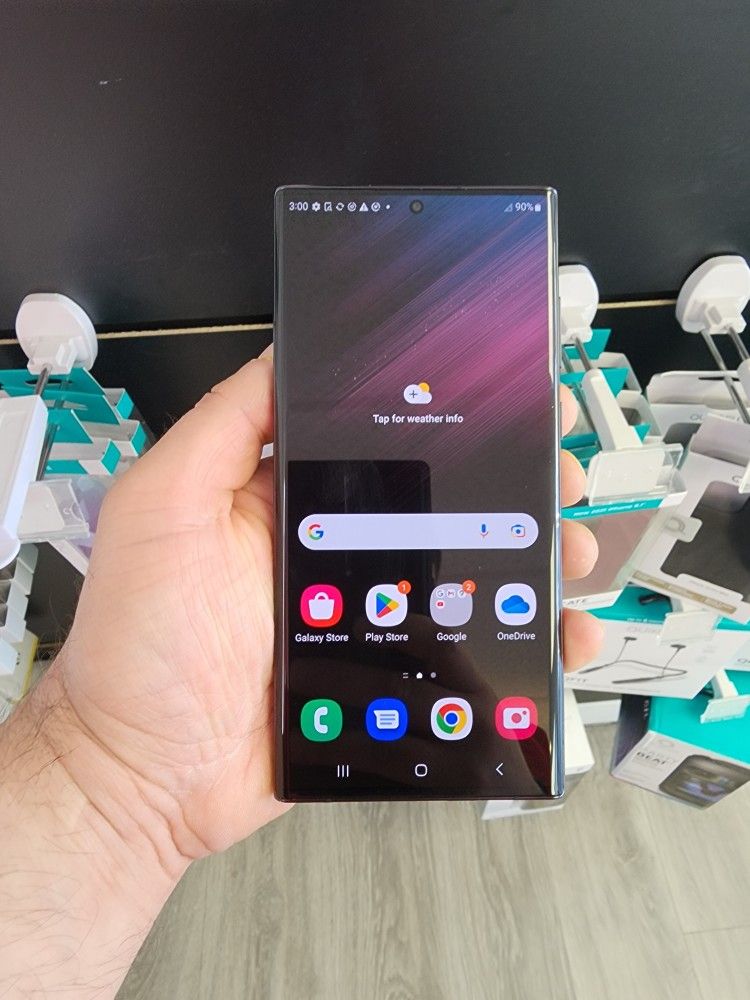 Samsung Galaxy S22 Ultra 5G 128GB in Black (T-Mobile, Metro PCS, Simple Mobile, Sprint)