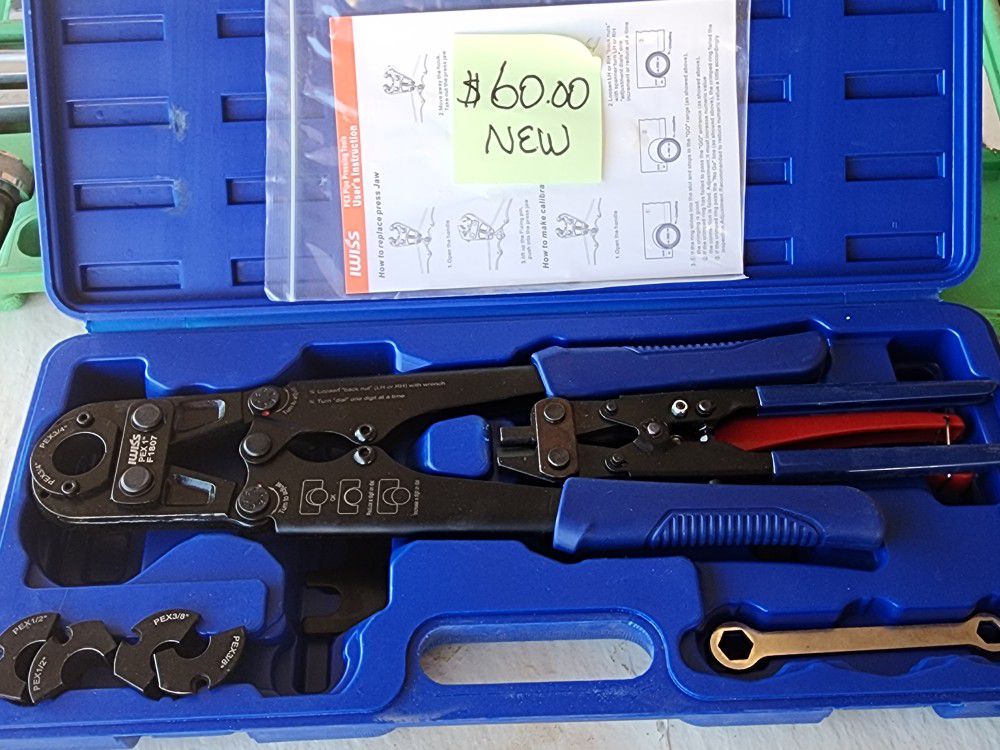 Iws-fA F1807 All In One Copper Ring Crimping Tool Kit