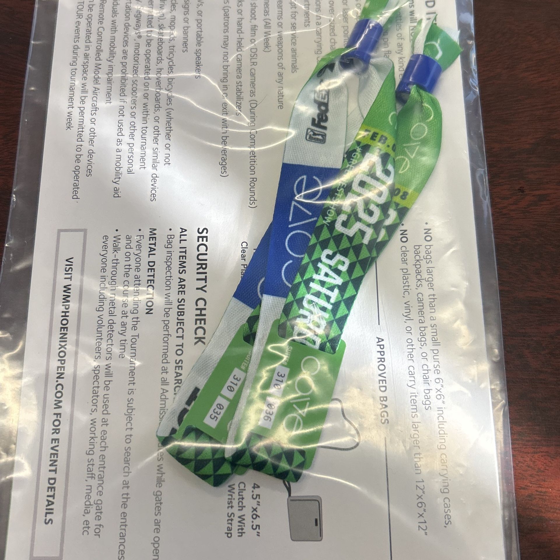 WM Saturday Passes