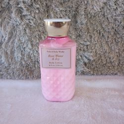 Bath & Body Works Rose Water & Ivy Body Lotion - Soft Pink