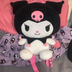 KUROMI Large Plushy Bag 
