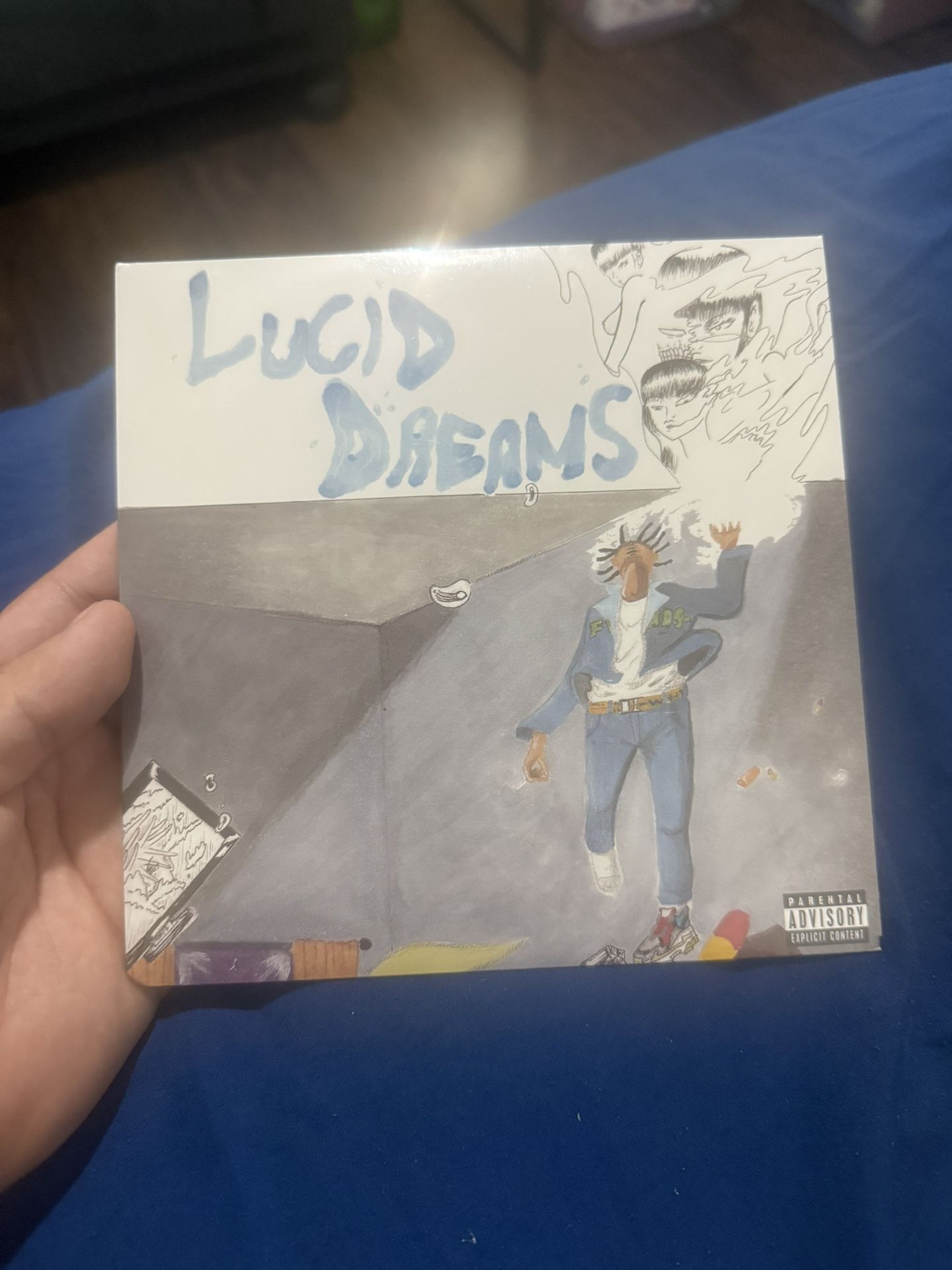 JUICE WRLD 45 RPM 7" - Lucid Dreams (Forget Me) LIGHT BLUE VINYL LIMITED!!!