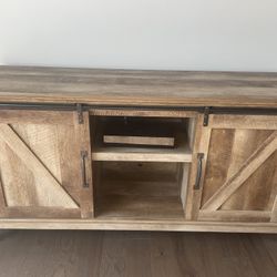 Rustic TV Console
