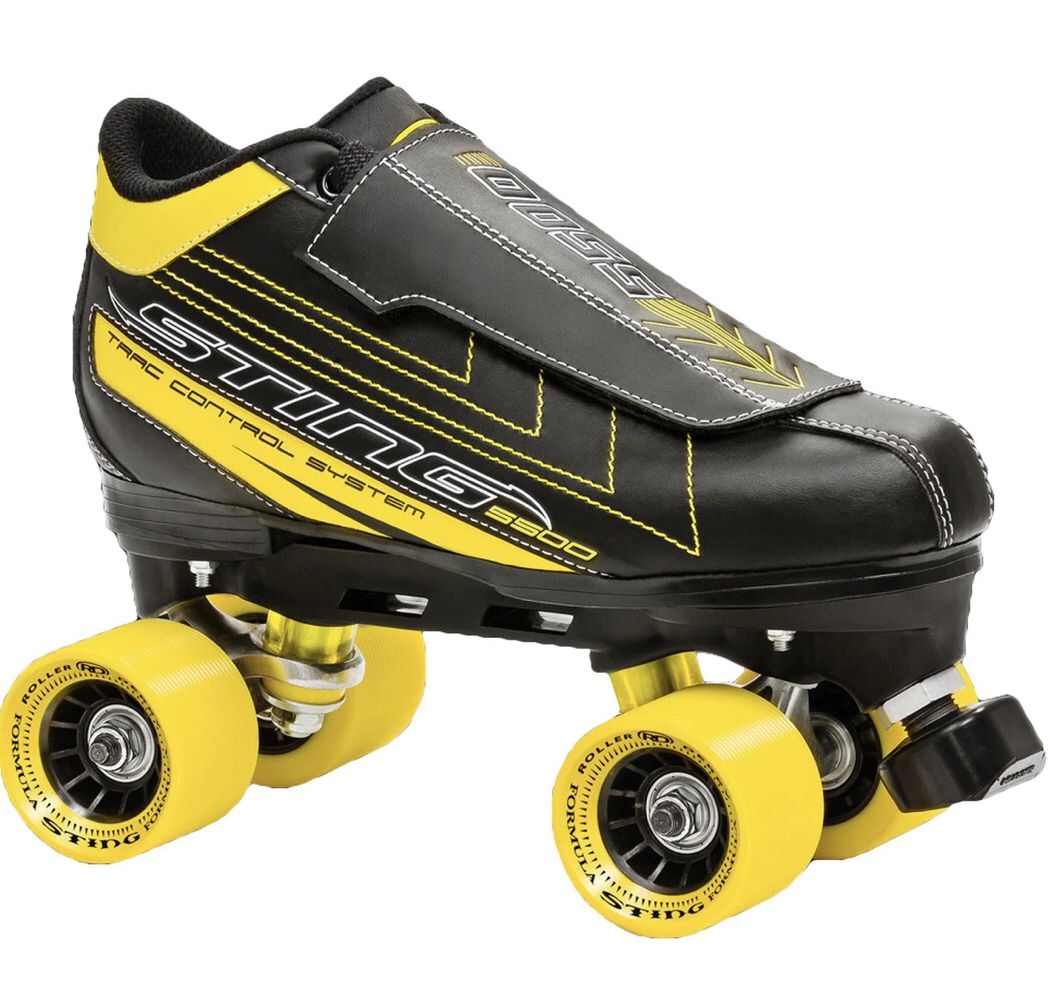 Roller Derby STING 5500 MENS QUAD SKATE  Memory Foam men 6/women8