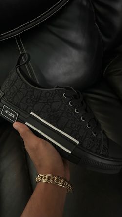 Black designer men shoes