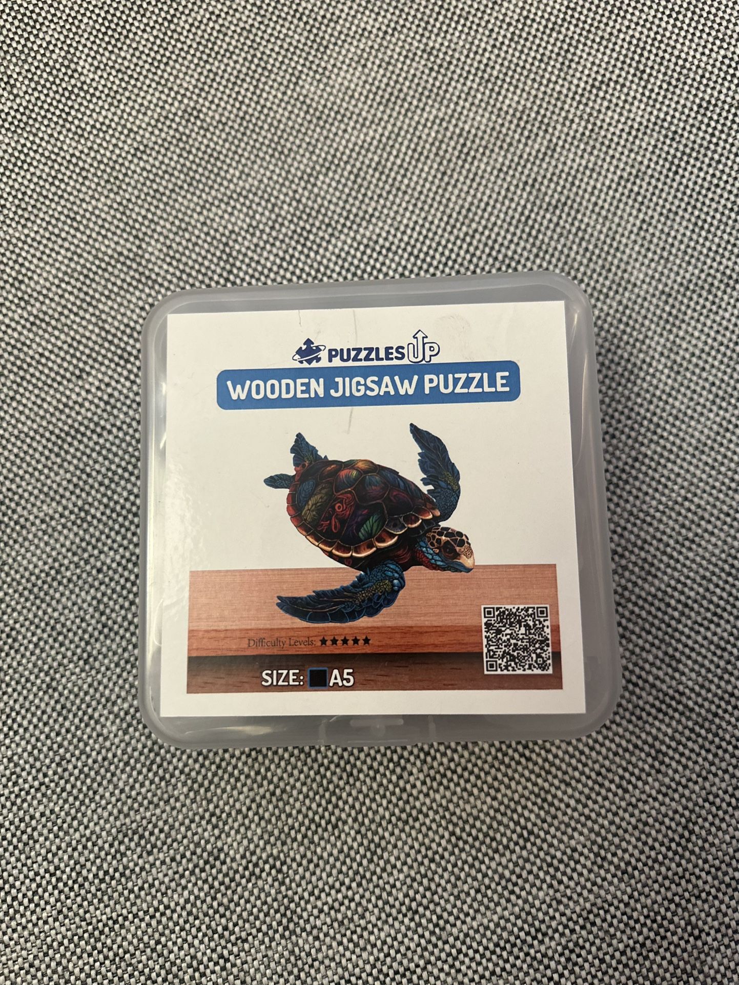 Jigsaw Puzzle With Turtle