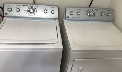 Maytag Centennial Commercial Technology Washer/Dryer Set
