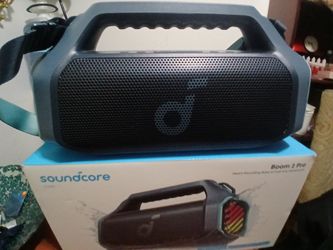 Brand New in Box Portable Bluetooth Soundcore 2 Pro w/strap CHEAP