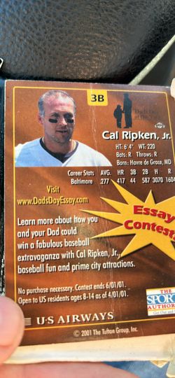 Tell Rip In 22 Karat Gold Card $40