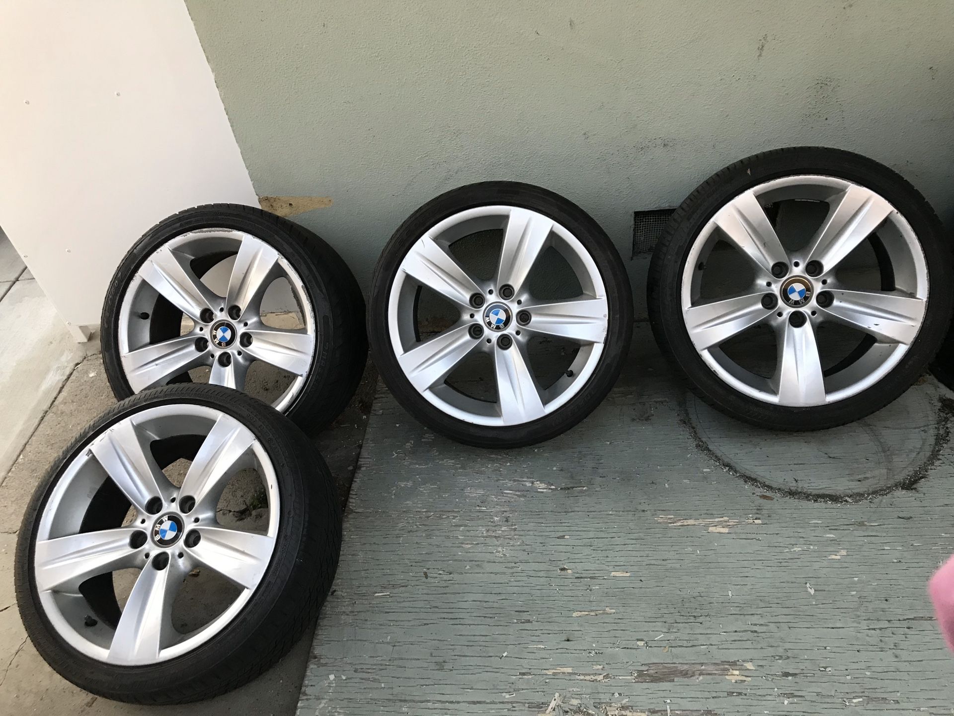 Bmw wheels and tires 18 inch for Sale in Fontana, CA OfferUp