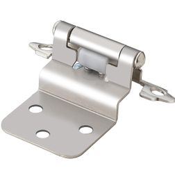 Satin Nickel 3/8-in. Inset Hinge (30-pairs) @z6-810