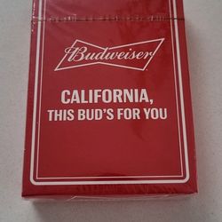15 Decks Of Budweiser Playing Cards 