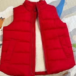 Toddler Size 5 Puffer Vest 