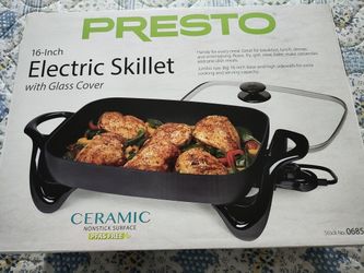 Large Electric 11 Inch Skillet With Lid. PRICE FIRM