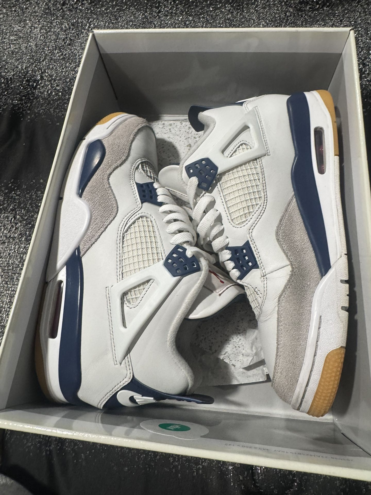 Jordan 4 Navy Blue Sb