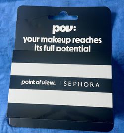 exclusive, oversized PR (Public Relations) box created for Mikayla Nogueira's beauty brand, point of view.