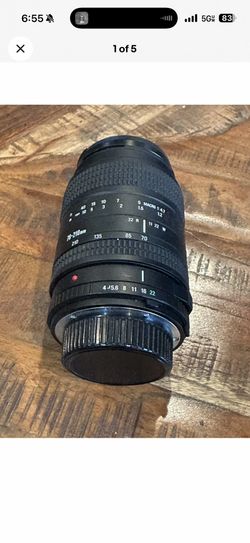 Quantaray 70-210mm F 4-5.6 lens UV Minolta Md