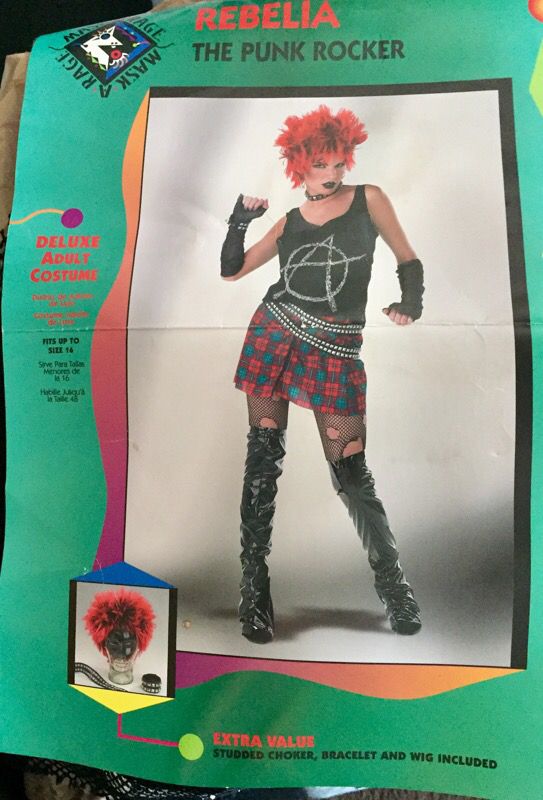 Punk Rocker Costume