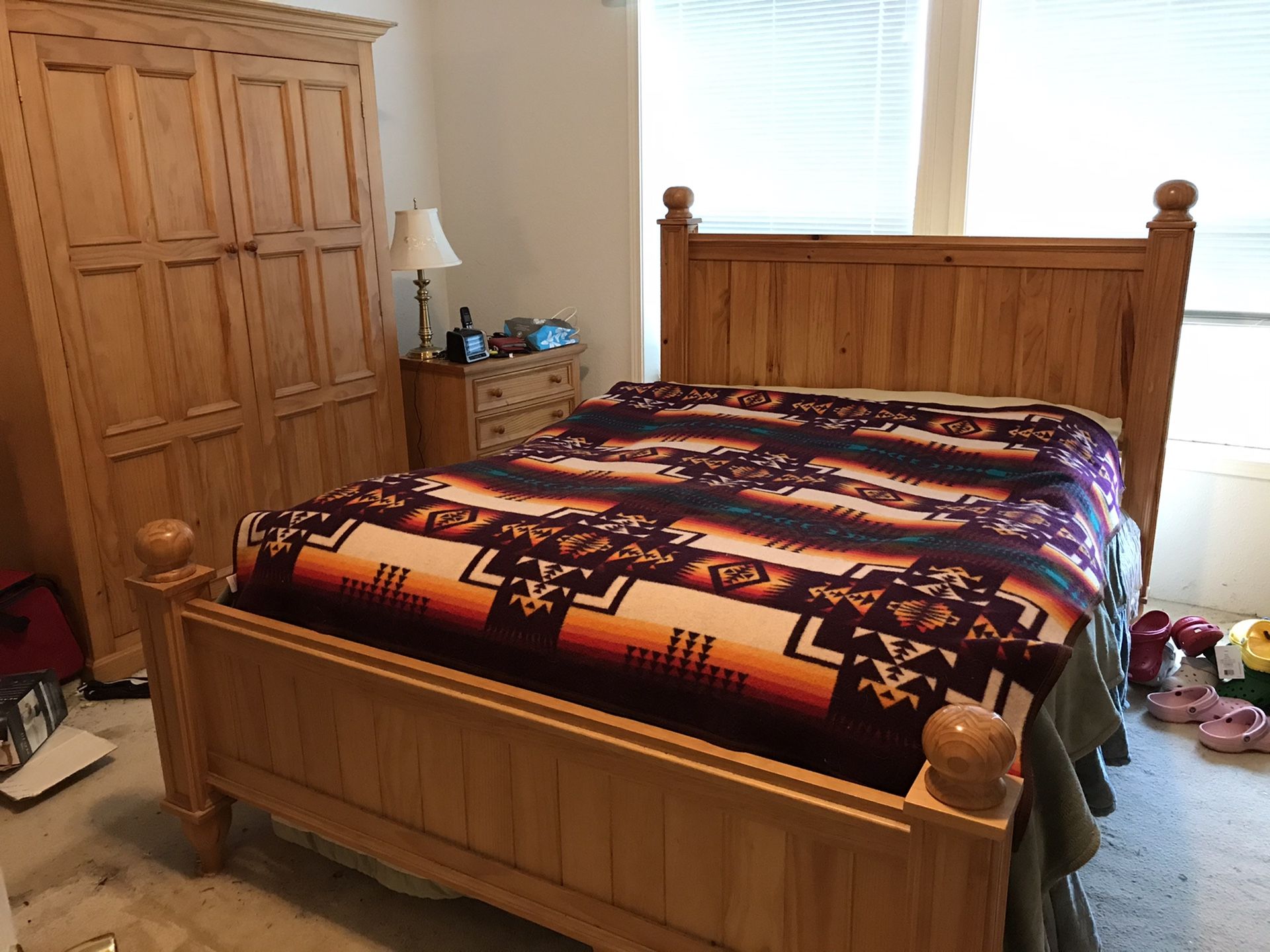 Queen Size Wooden Bed Frame