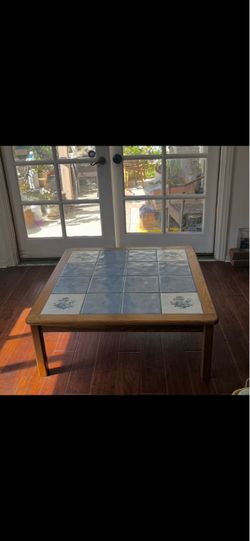 Beautiful mcm tile coffee table