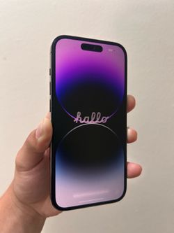 iPhone 14 Pro 128GB Deep Purple Unlocked- Flawless Condition