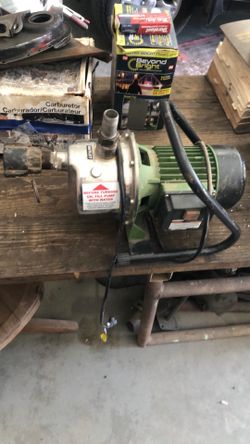 Drummond sprinkler pump
