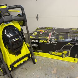 Ryobi 40v HP mower