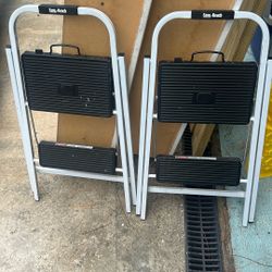 2 Easy Reach Step Stools 
