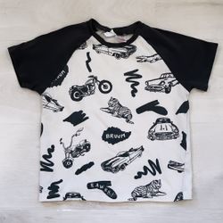 Zara Boys Graphic Shirt Size 3-4 Years