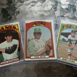 VINTAGE David Kingman, Vida Blue, Mike Fiore