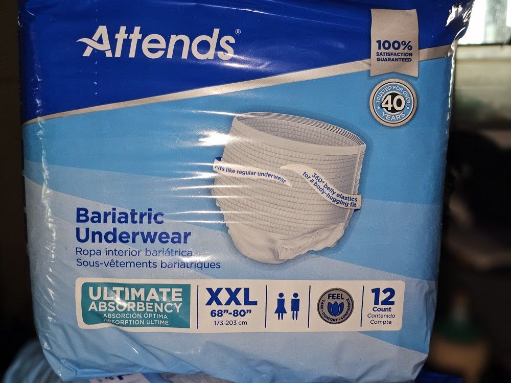 Attends Bariatric Underwear For Men