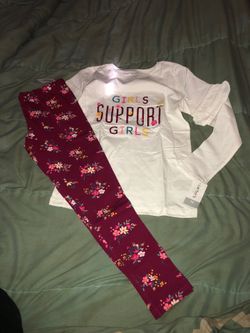 Cute girls Carters set size 12