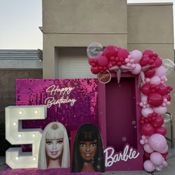 Barbie Party Decor