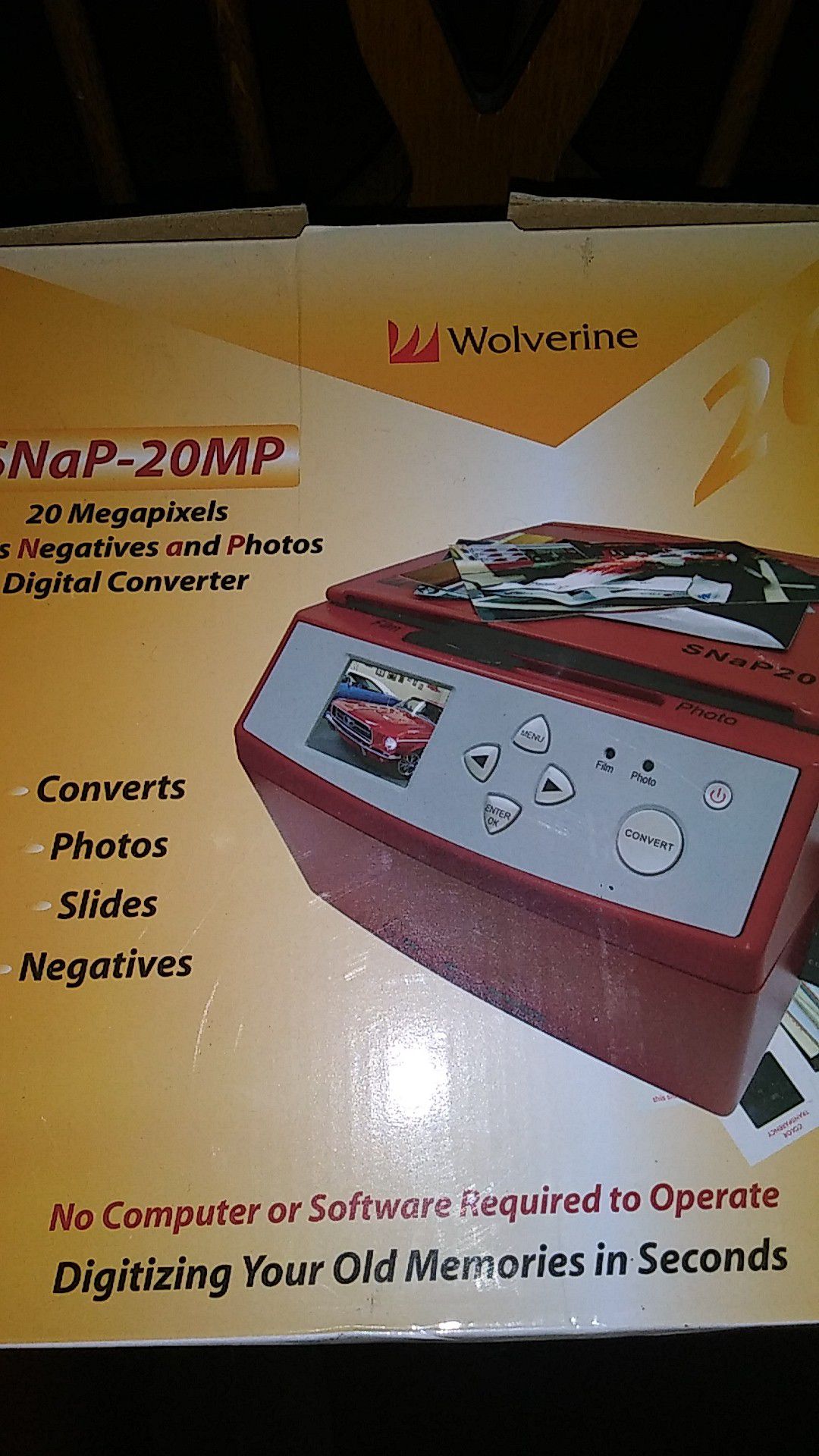 Photo and digital converter