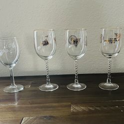 USMC Wine Glasses - Set of 2