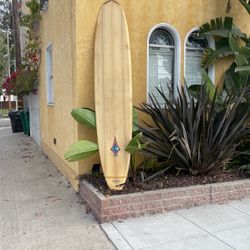 Infinity Surfboard, Long Board With Fin And Leash Included 