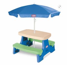 Little Tikes picnic table