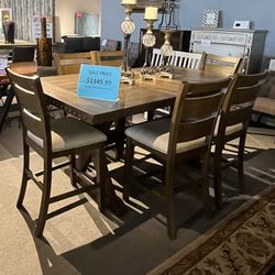 7PC Counter Height Set