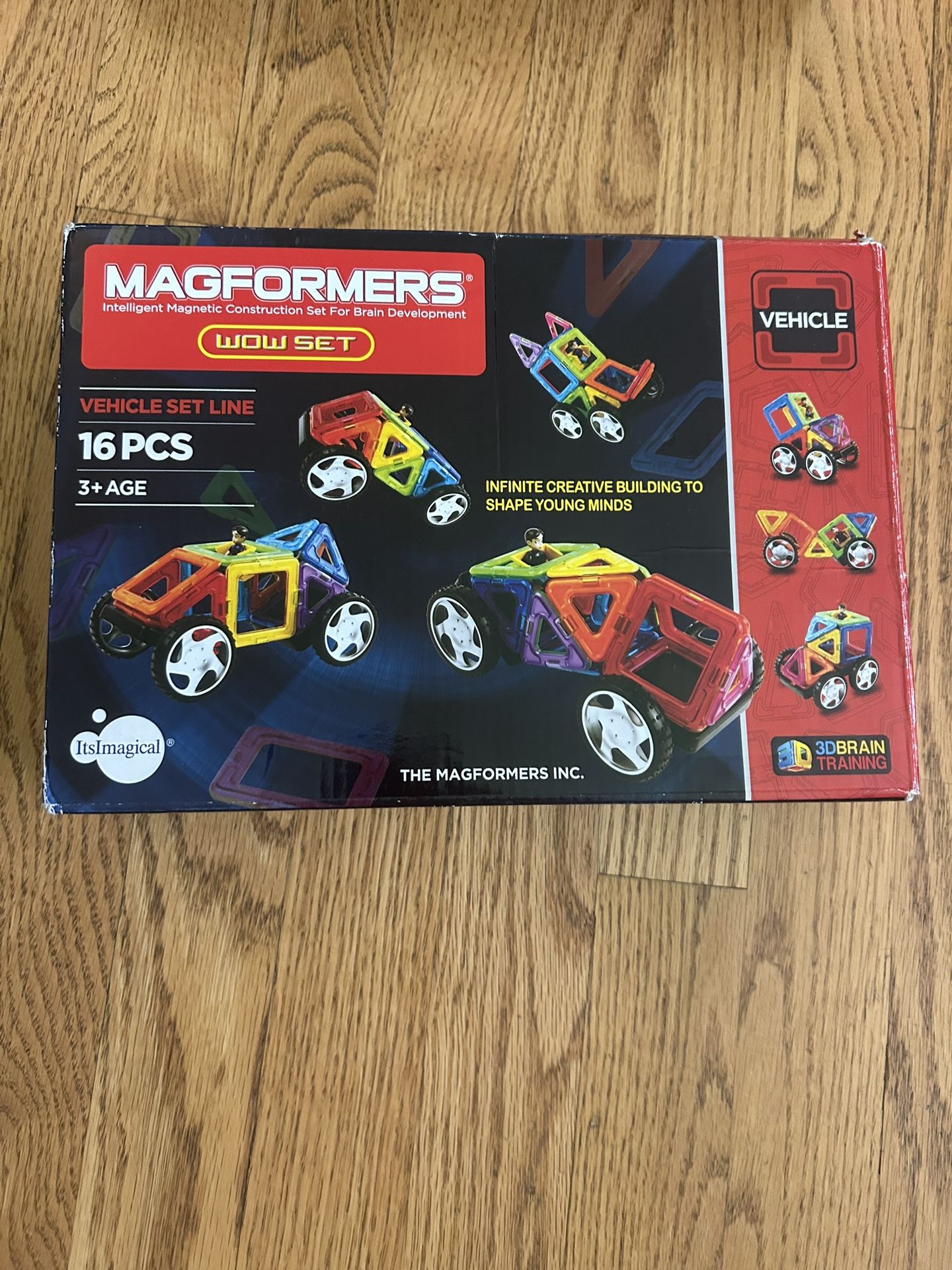 Magformers - 16 piece vehicle set