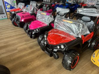 Red Riding Car With Remote N Speakers Bluetooth 