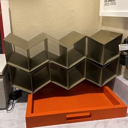 Heavy Duty Wine Storage Shelves In Gold (set of 2 for $40)