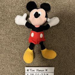 Mickey Mouse Vintage Applause 8” Plush