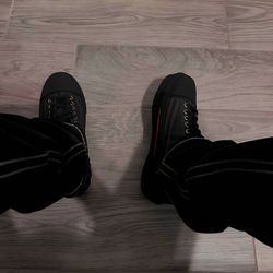 Black Burberry Checkered Sneakers Size 9