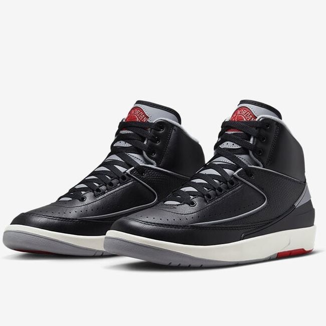 Air Jordan 2 Retro Black Cement Shoes